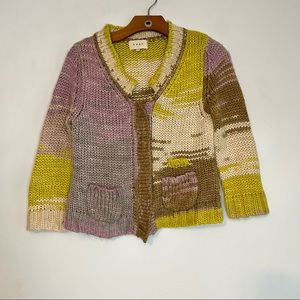 Anthropologie Shae Chunky Knit Boho Womens Sweater Size M